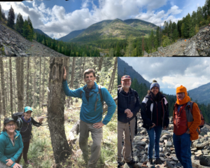 Board members took some time to hike the Scotchman Peaks Wilderness area.