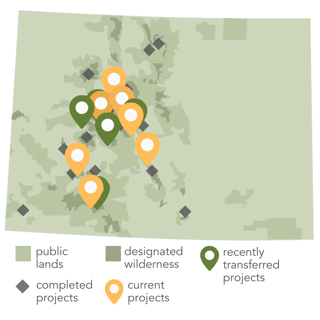 Fossil Ridge Wilderness grows with Trust's 5th Colorado transfer this